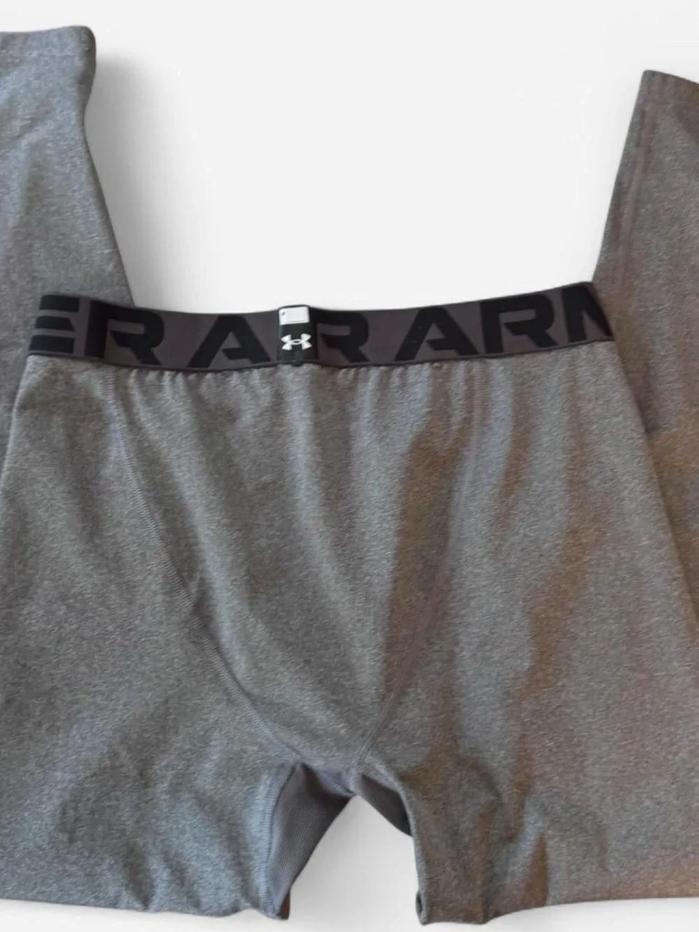 Under Armour Youth XL ColdGear Fitted Base Layer Leggings Gray